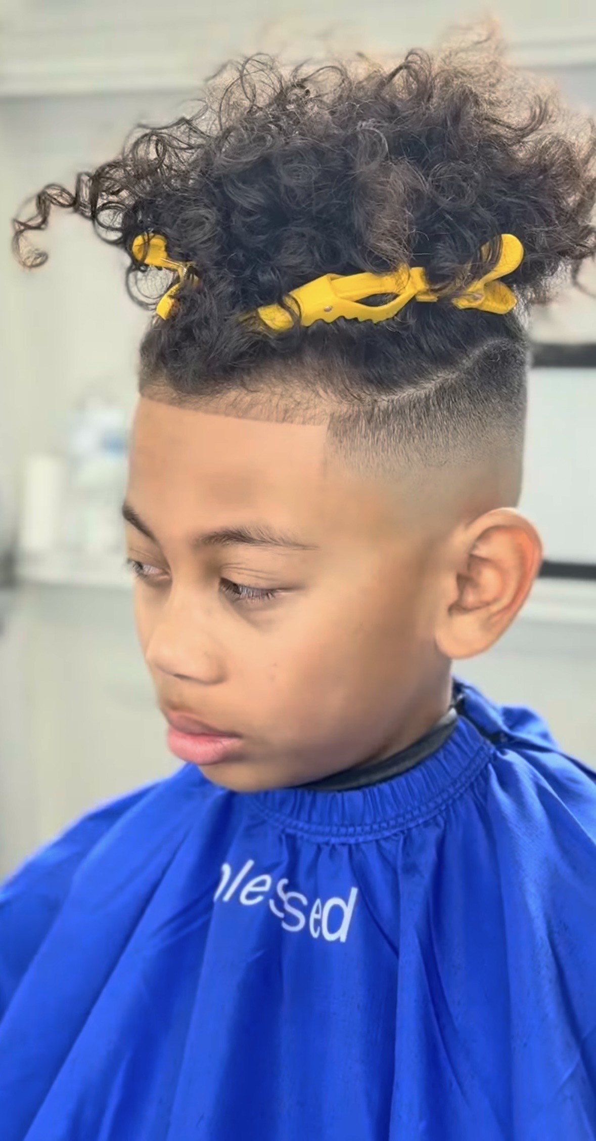 Kids haircut at Javistylz barbershop Richmond CA